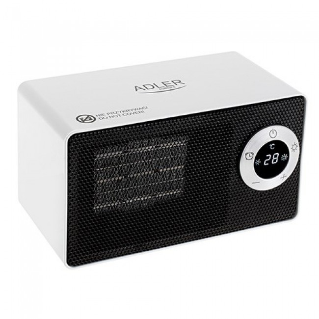 Adler AD 7746 electric space heater Indoor White 1000 W Fan electric space heater