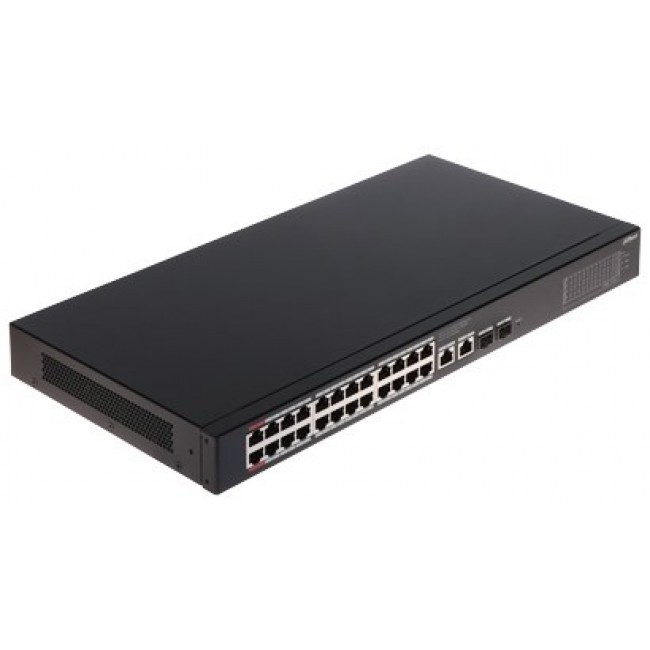 Dahua Technology CS4228-24GT-240 network switch Managed L2 Gigabit Ethernet (10/100/1000) Power over Ethernet (PoE) Black