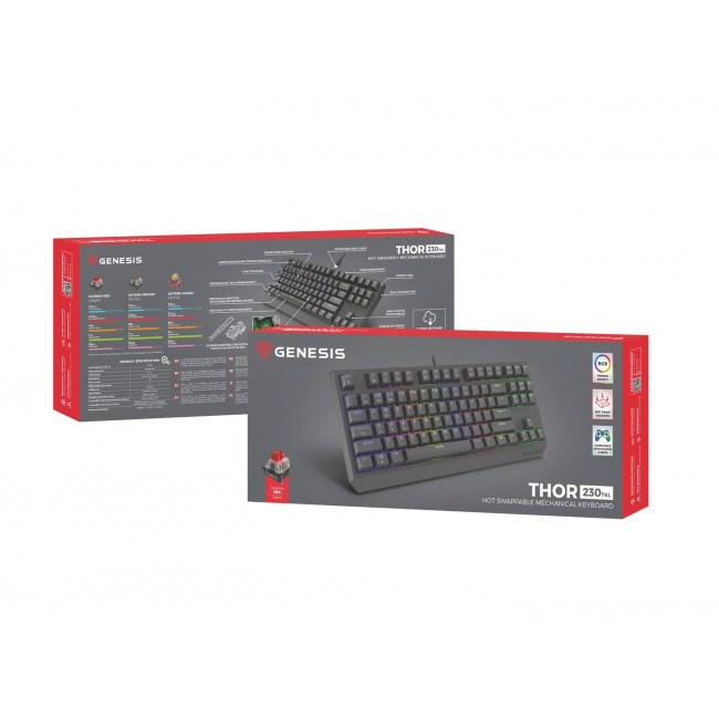 GENESIS Thor 230 TKL Gaming Keyboard