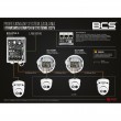 BCS BCS-XPOE3/EXT-PP network extender Network repeater Black 10, 100 Mbit/s
