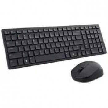 Zestaw klawiatury i myszy DELL KM555 czarny / bezprzewodowy / Bluetooth / 2,4 GHz / uk ad CZ
