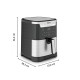 TEFAL Easy Fry & Grill EY801D 6.5 L Stand-alone 1650 W Hot air fryer Stainless steel TEFAL Easy Fry & Grill EY801D 6.5 L Stand-alone 1650 W Hot air fryer Stainless steel