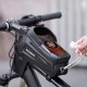 Rockbros B68-1 Bike frame bag Phone pocket 1.7l Black Rockbros B68-1 Bike frame bag Phone pocket 1.7l Black