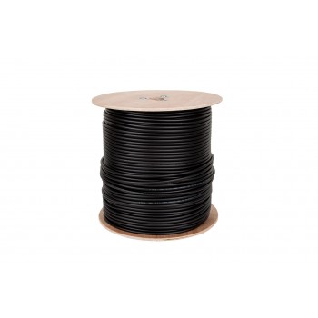 Coaxial Cable F690 BV+GEL BLACK 305m