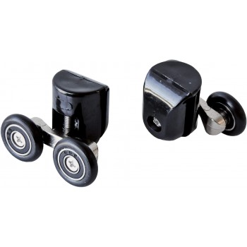 Upper double rollers for 5 mm glass