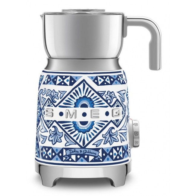 Smeg MFF01DGBEU milk frother/warmer Automatic Blue, Silver, White Smeg MFF01DGBEU milk frother/warmer Automatic Blue, Silver, White
