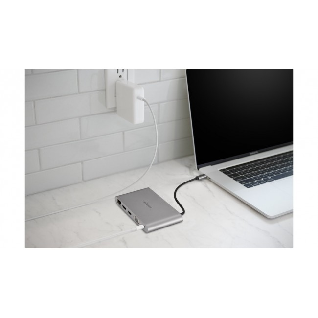 Kensington UH1440P USB-C 5Gbps Dual Video Driverless Mobile Dock 85W Pass-Through Power DP/HDMI/VGA