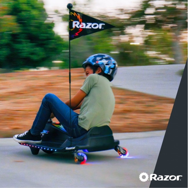 Razor CRAZY CART Shift Lightshow Lithium - Electric drift vehicle