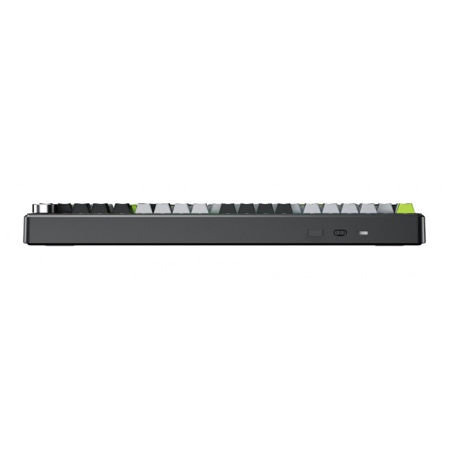 F99 Pro Black+Grey+Green GrayWood RGB AULA gasket keyboard