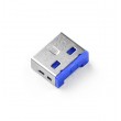 Smartkeeper UL03PKDB port blocker Port blocker + key USB Type-A Blue 6 pc(s)