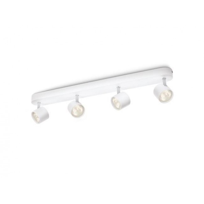 Philips Dimmable LED Star Ceiling/Wall Spotlight 4x 22W