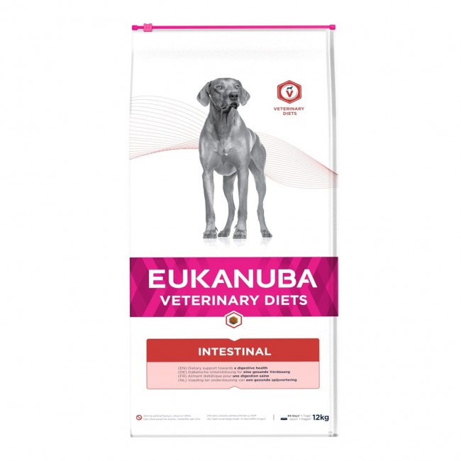 EUKANUBA Veterinary Diets Intestinal Formula - dry dog food - 12kg