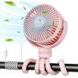 Momcozy portable stroller fan, pink