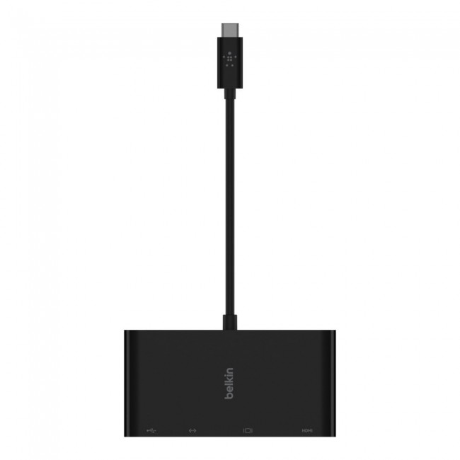 Belkin AVC005BTBK interface hub USB 3.2 Gen 1 (3.1 Gen 1) Type-C Black