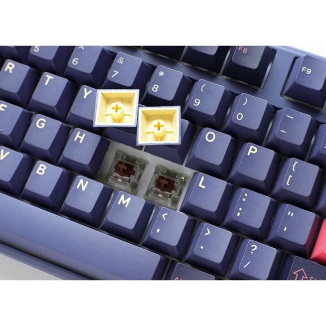 Ducky One 3 keyboard Gaming USB Blue