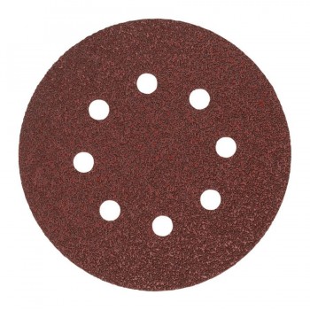 MILWAUKEE ABRASIVE DISC 125mm 8 HOLES P240 /50 pcs.