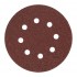 MILWAUKEE ABRASIVE DISC 125mm 8 HOLES P240 /50 pcs.