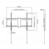 Gembird WM-80F-01 TV mount/stand 2.03 m (80