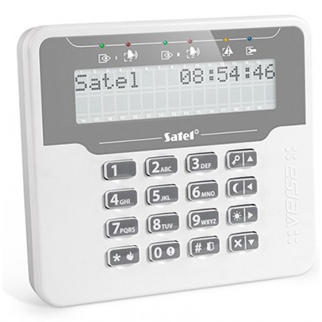 Satel VERSA-LCDM-WH security access control system Grey, White Satel VERSA-LCDM-WH security access control system Grey, White