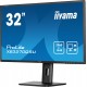 iiyama ProLite A height adjustable 32 IPS Panel Technology monitor featuring QHD resolution iiyama ProLite A height adjustable 32 IPS Panel Technology monitor featuring QHD resolution