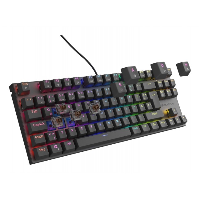 GENESIS Thor 303 TKL keyboard Gaming USB QWERTZ German Black GENESIS Thor 303 TKL keyboard Gaming USB QWERTZ German Black