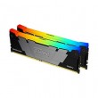 Kingston Technology FURY 16GB 4266MT/s DDR4 CL19 DIMM (Kit of 2) Renegade RGB Kingston Technology FURY 16GB 4266MT/s DDR4 CL19 DIMM (Kit of 2) Renegade RGB