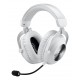 Logitech G 981-001269 headphones/headset Wireless Head-band Gaming Bluetooth White