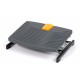 BakkerElkhuizen Pro 959 Footrest Black, Gray, Orange