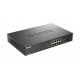 D-Link DGS-1010MP/E network switch Unmanaged L2 Gigabit Ethernet (10/100/1000) Power over Ethernet (PoE) 1U Black