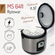 Mesko MS 6411 rice cooker Black,Stainless steel 1000 W