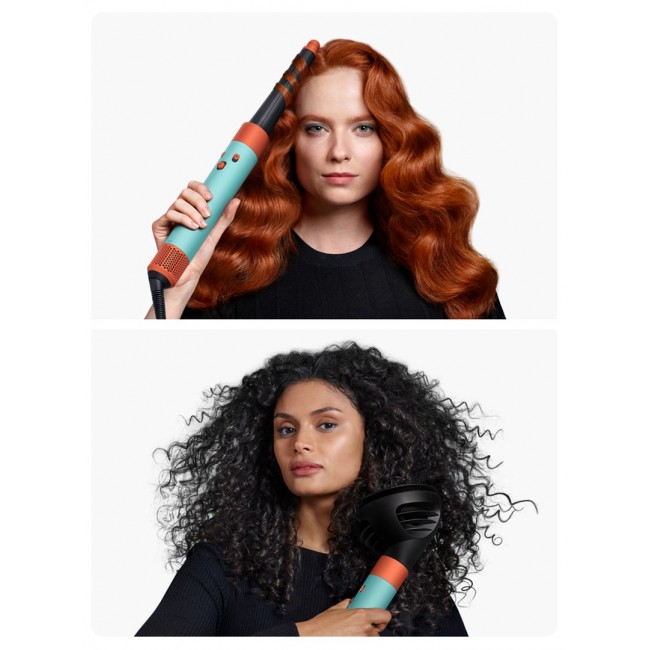 Dyson Airwrap i.d. Multistyler Warm Black, Orange, Teal 1300 W 2.675 m