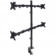 Manhattan Quad Desk Mount for TV & Monitors, For screens 10 Manhattan Quad Desk Mount for TV & Monitors, For screens 10