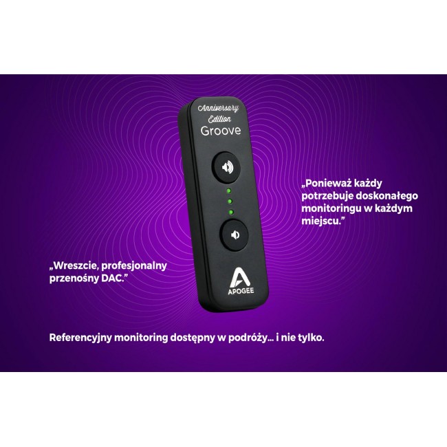 Apogee GROOVE Anniversary DAC and Headphone Amp