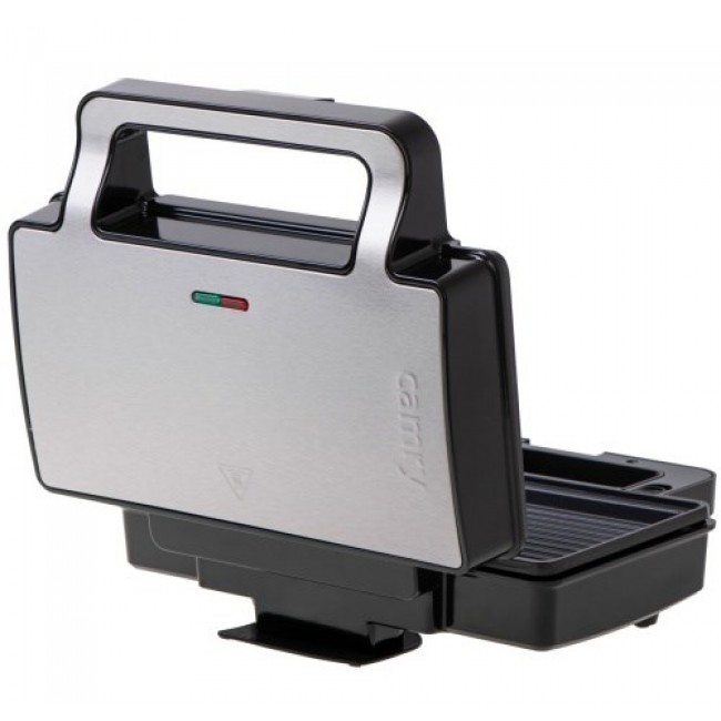 Adler CR 3074 Sandwich maker 2-in-1 Black, Stainless steel