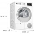 BOSCH WTH86277PL Heat pump clothes dryer 8kg White