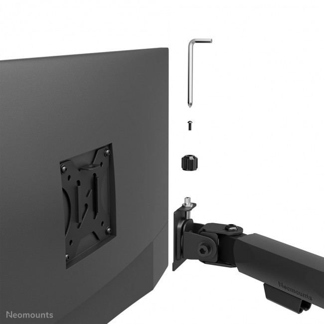 Desk mount for 3 monitors 10-27
