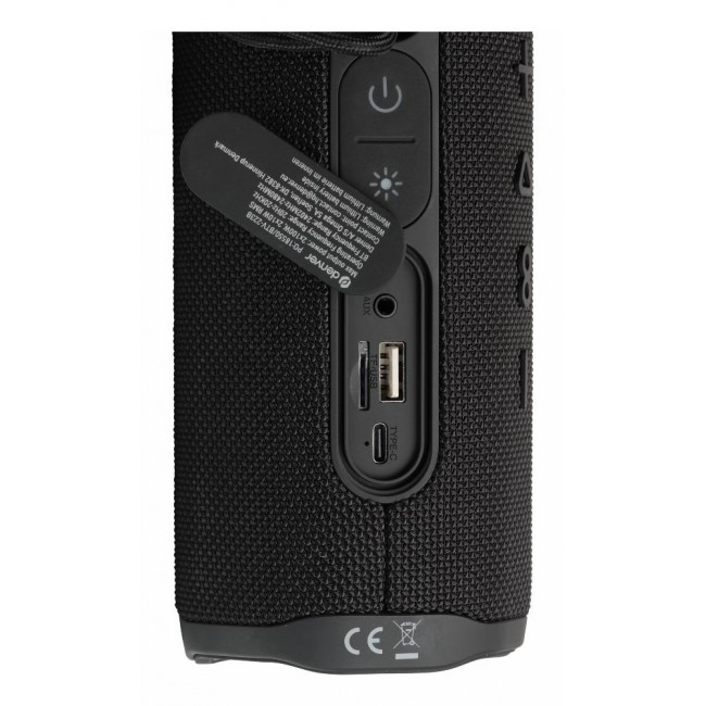 Denver BTV-223B BLACK portable/party speaker 20 W