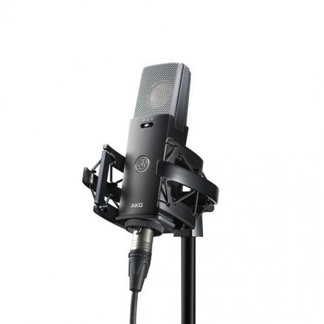 AKG C114 - large diaphragm multi-pattern condenser microphone (black)