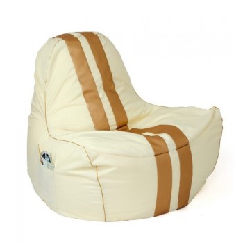 Sako sack pouffe Ferrari beige-gold XXL 140 x 100 cm