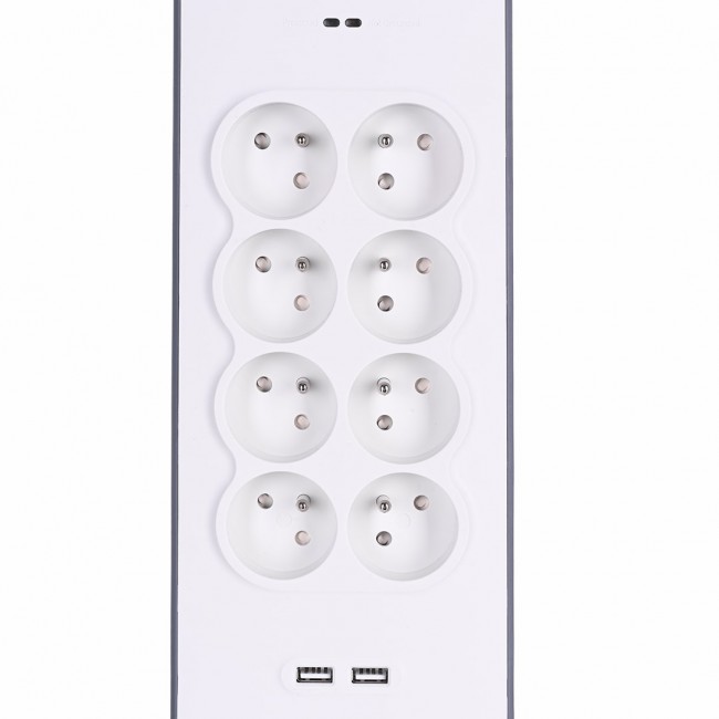 Belkin BSV804ca2M White 8 AC outlet(s) 2 m Belkin BSV804ca2M White 8 AC outlet(s) 2 m