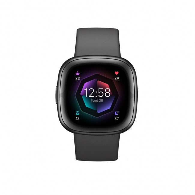 Fitbit Sense 2 Digital Touchscreen Black GPS (satellite)
