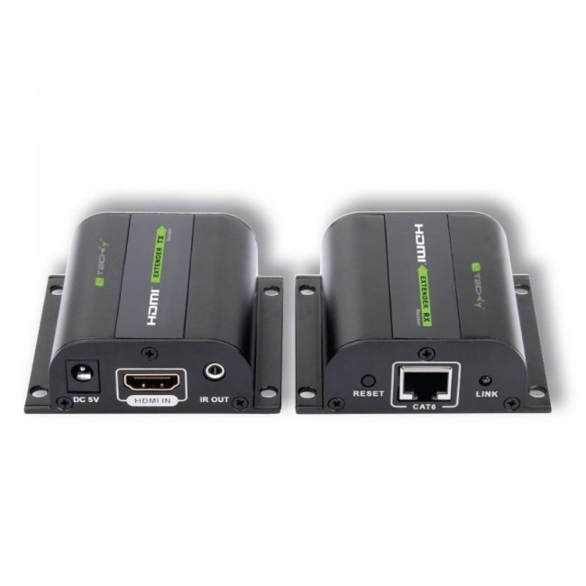 Techly Extender HDMI Full HD on cable Cat.5E / 6 / 6A / 7 max 60m Autoregulated IDATA EXT-E70I Techly Extender HDMI Full HD on cable Cat.5E / 6 / 6A / 7 max 60m Autoregulated IDATA EXT-E70I
