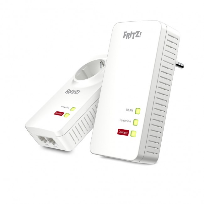 FRITZ!Powerline 1260E WLAN Set 1200 Mbit/s Ethernet LAN Wi-Fi White FRITZ!Powerline 1260E WLAN Set 1200 Mbit/s Ethernet LAN Wi-Fi White