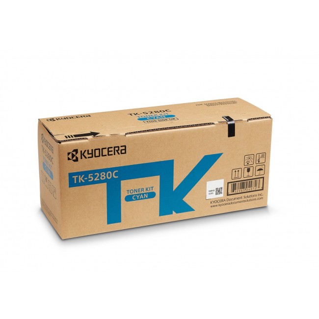 KYOCERA Toner TK-5280C cartridge 1 pc(s) Original Cyan KYOCERA Toner TK-5280C cartridge 1 pc(s) Original Cyan
