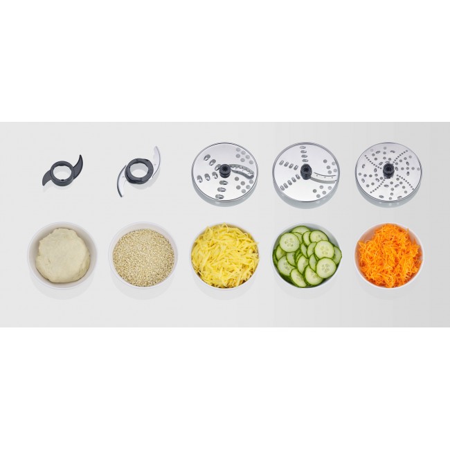 Severin KM 3892 food processor 1200 W 1.5 L Black, Stainless steel, Transparent Severin KM 3892 food processor 1200 W 1.5 L Black, Stainless steel, Transparent