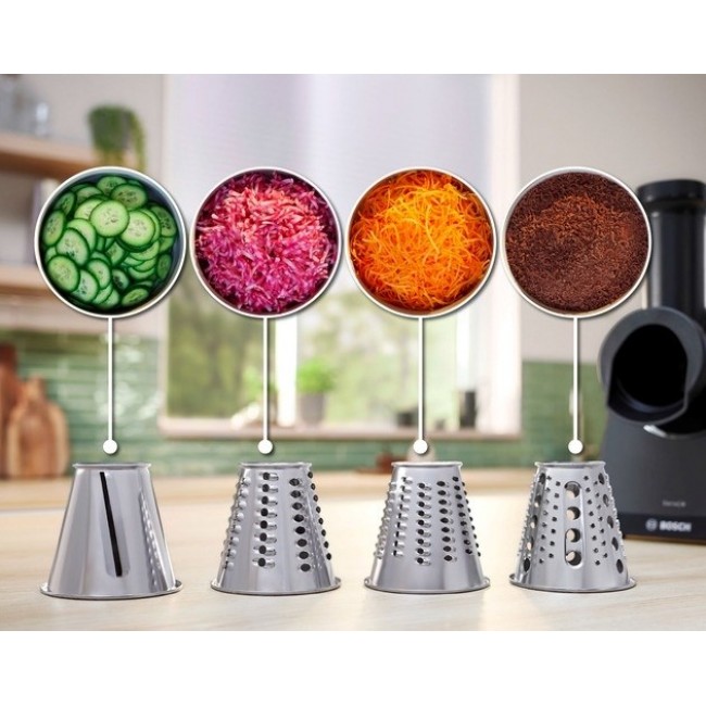 Bosch MFW S660B mincer Black, Silver Bosch MFW S660B mincer Black, Silver