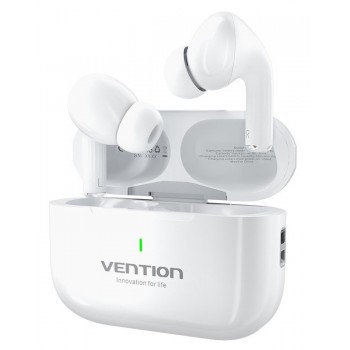 Vention Echo Lite E11 Headset True Wireless Stereo (TWS) Open-ear Calls/Music USB Type-C Bluetooth White