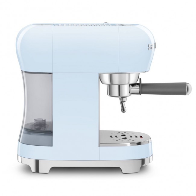 Smeg ECF02PBEU coffee machine pastel blue