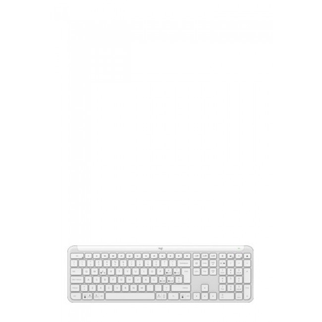 Logitech 920-012452 keyboard Office RF Wireless + Bluetooth QWERTZ German White