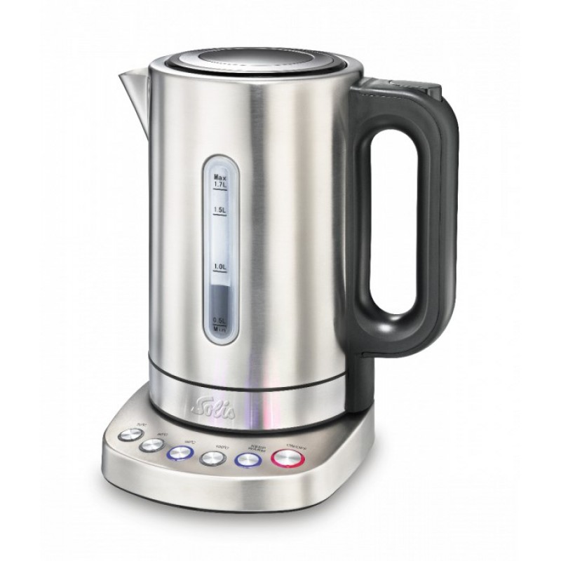 Solis Vario Temp Kettle electric kettle 1.7 L 2200 W Stainless steel Solis Vario Temp Kettle electric kettle 1.7 L 2200 W Stainless steel